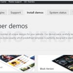demo template